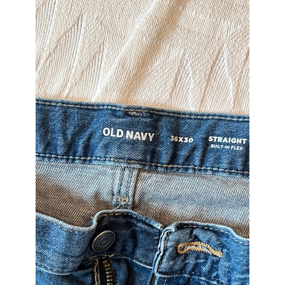 Old Navy Straight Leg Jeans, Men's 36x30 - Picture 3 of 3